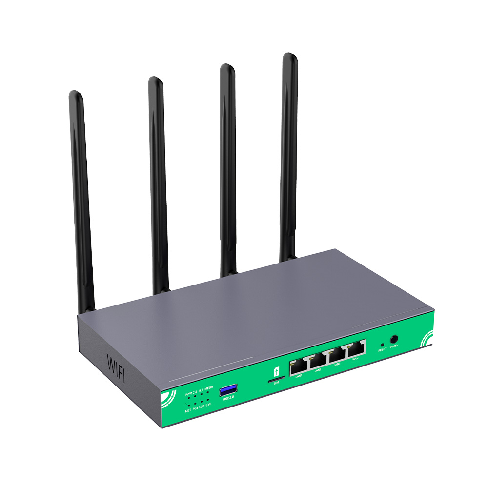 HC841: Industrial 1800Mbps Wifi6 4G Router - Image 4