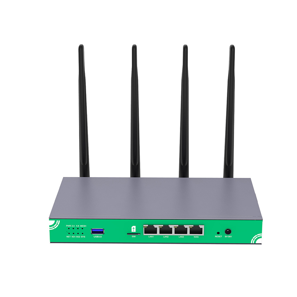 HC841: Industrial 1800Mbps Wifi6 4G Router - Image 2
