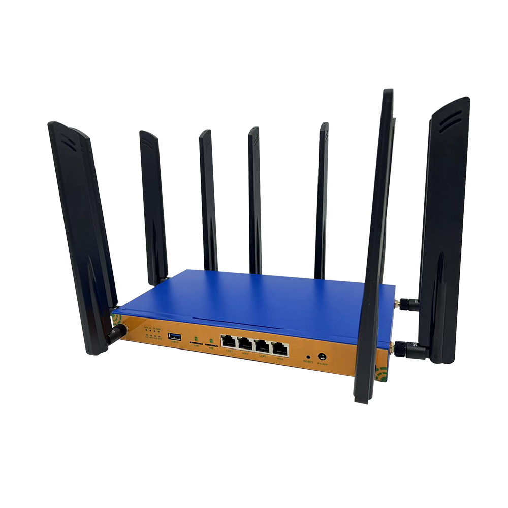 HC952: Industrial 1800Mbps WiFi6 5G/4G Router With Dual SIM Card Slots - Image 2