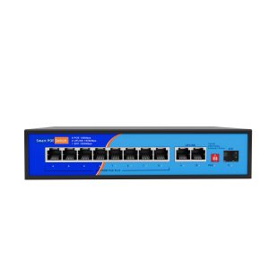 HC-F08021GP 8 POE Switch with 2 Gigabit Port 1 SFP Port