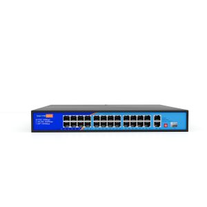 HC-F24021GP 24 Port POE Switch with 2 Uplink Gigabit Port 1 SFP Port