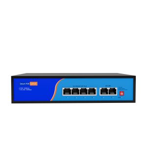 HC-F0402P 4 Port POE Switch With 1 Gigabit Uplink Port 1 SFP Port